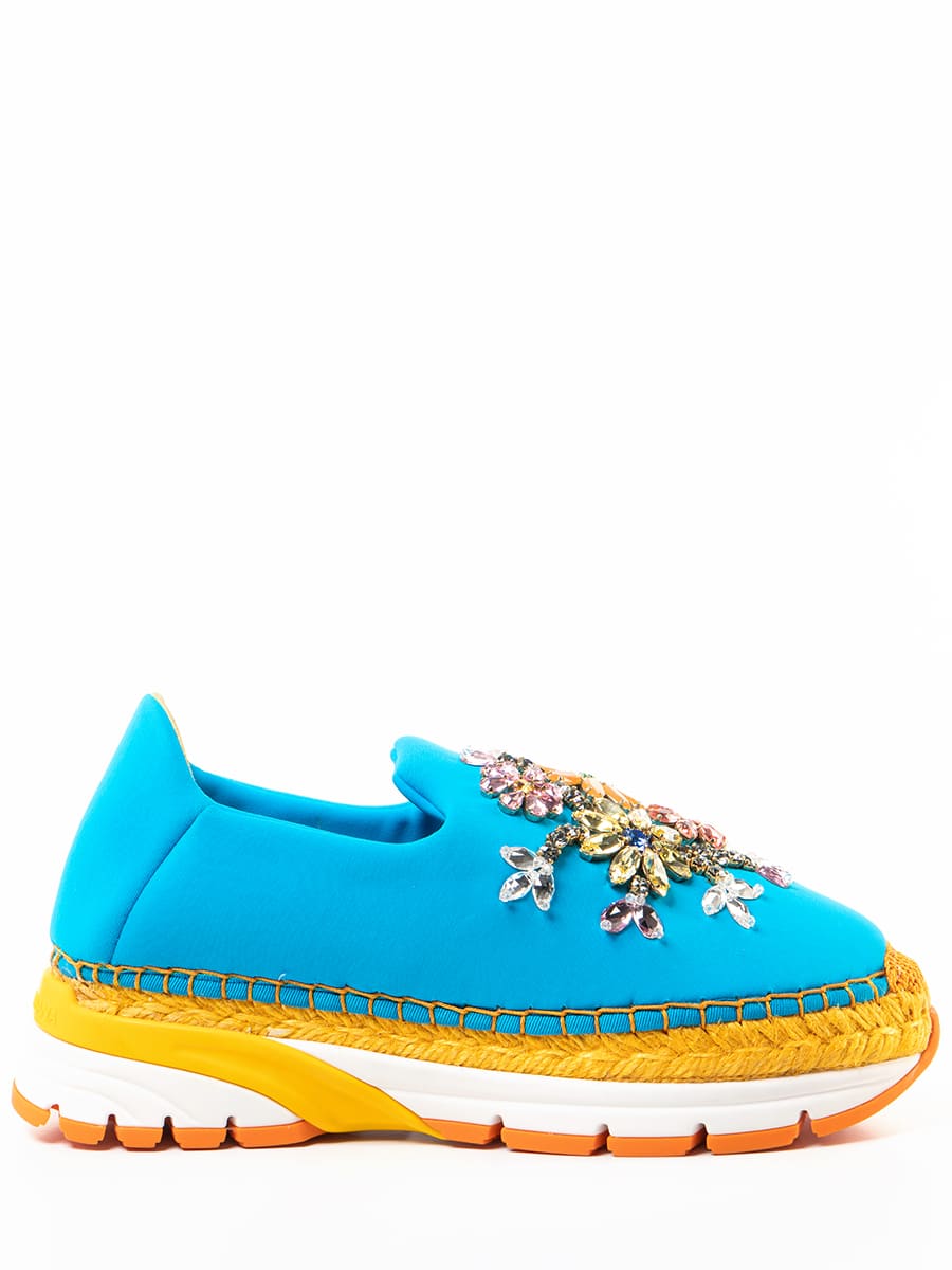Слипоны со стразами Swarovski