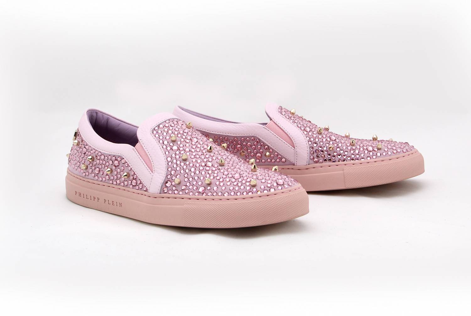 Слиперы со стразами Swarovski