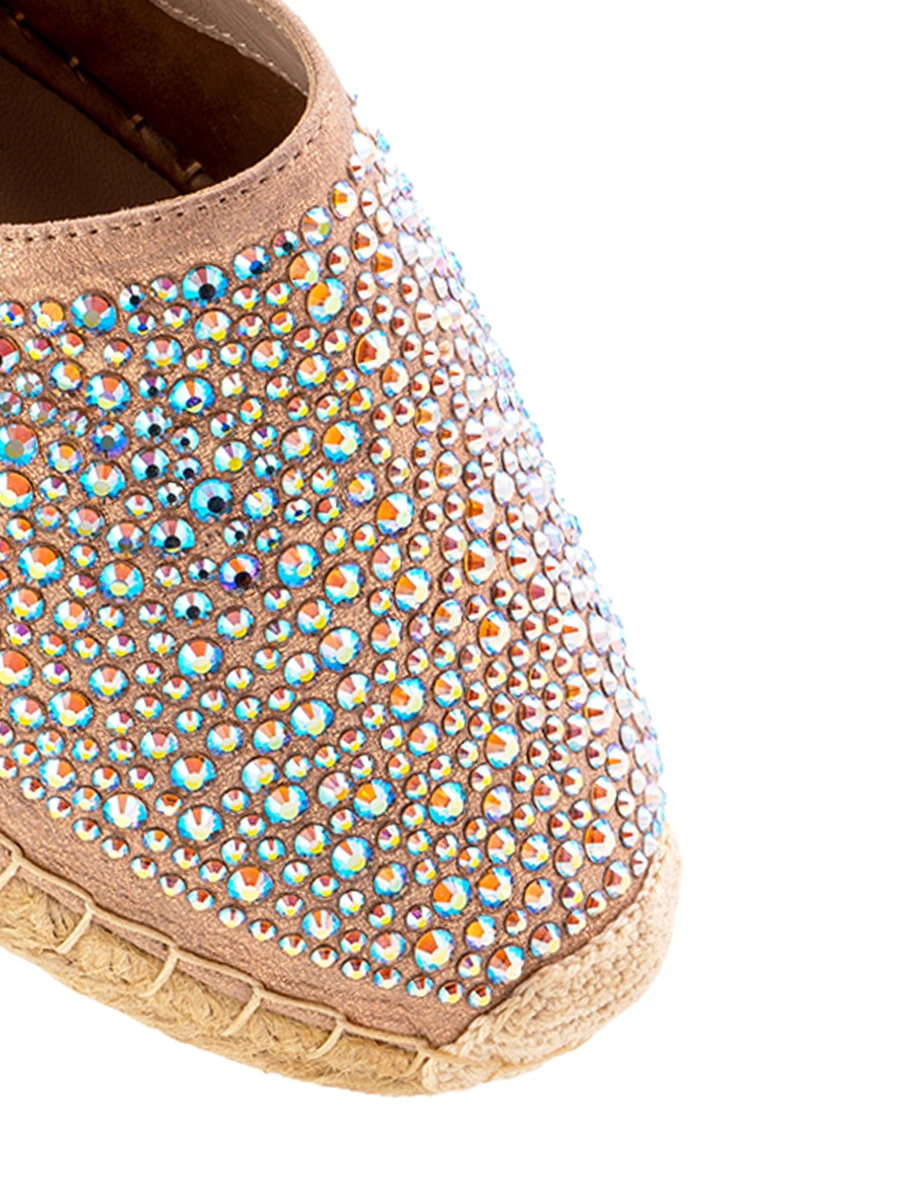 Эспадрильи со стразами Swarovski