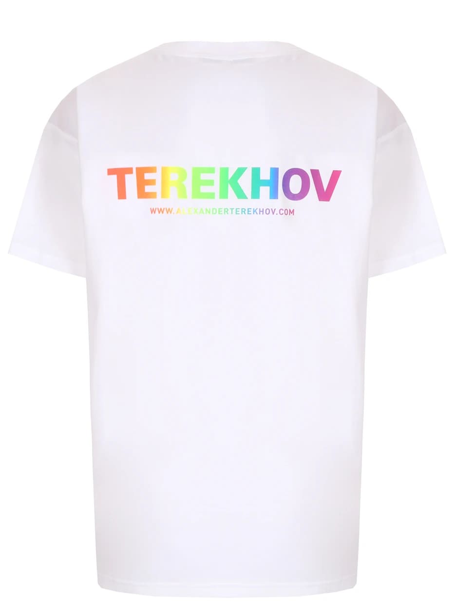 Футболка с принтом