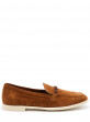Замшевые лоферы
