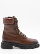 Кожаные ботинки на меху