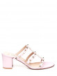 Кожаные мюли Rockstud